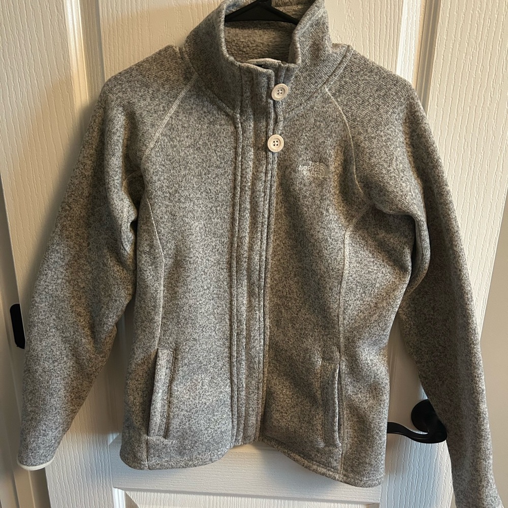 The North Face Gray Fleece Jacket